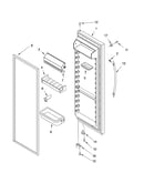 Refrigerator door parts