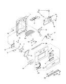 Dispenser and front parts
