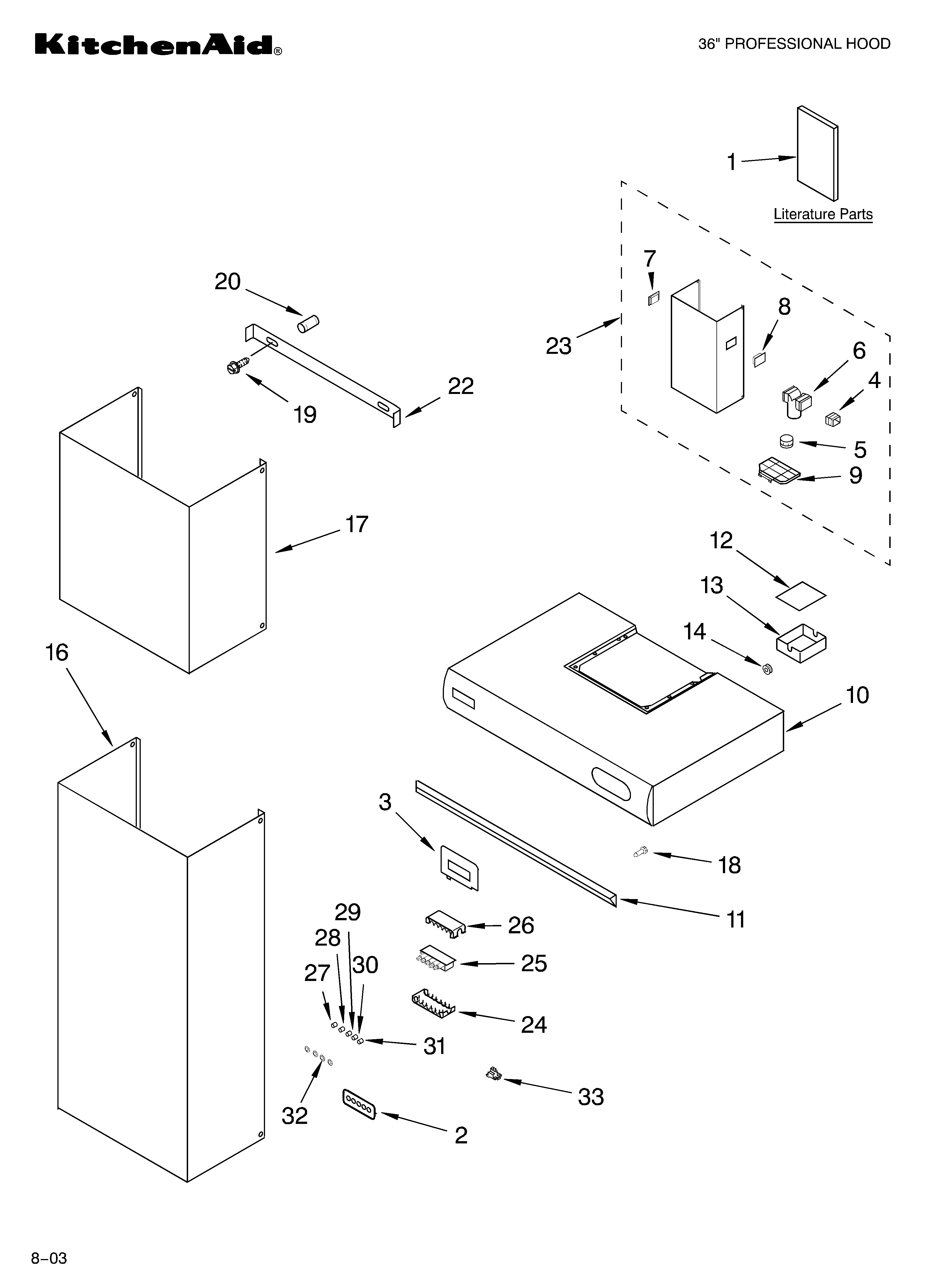 HOOD PARTS