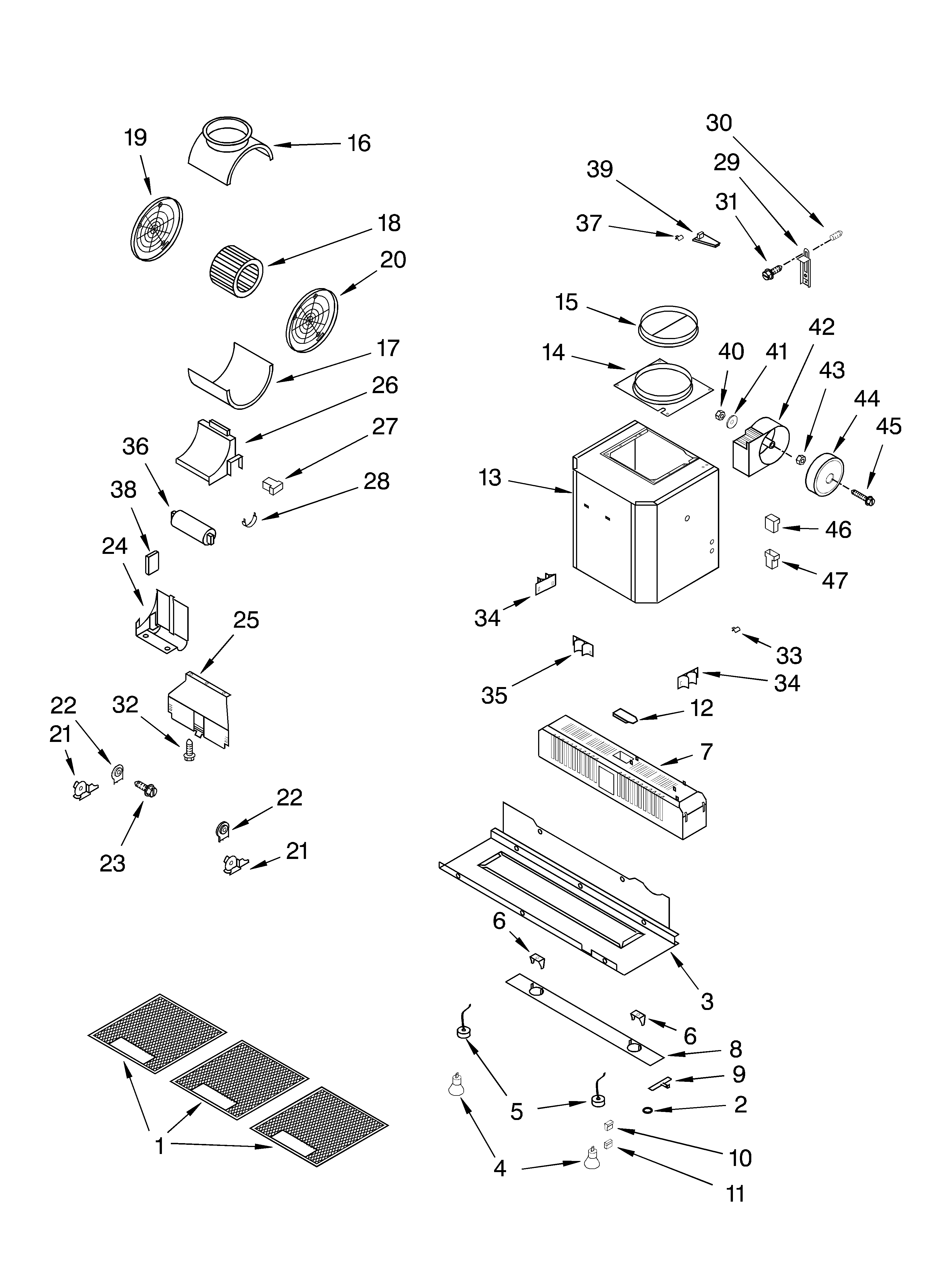 VENTILATION PARTS