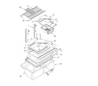 Estate TT21AKXKQ03 shelf parts - optional parts diagram