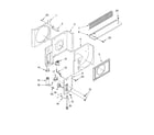 Whirlpool ACU102PK0 airflow and control parts diagram