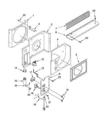 Airflow and control parts