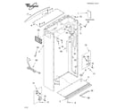 Whirlpool PVBC600LY1 cabinet parts diagram