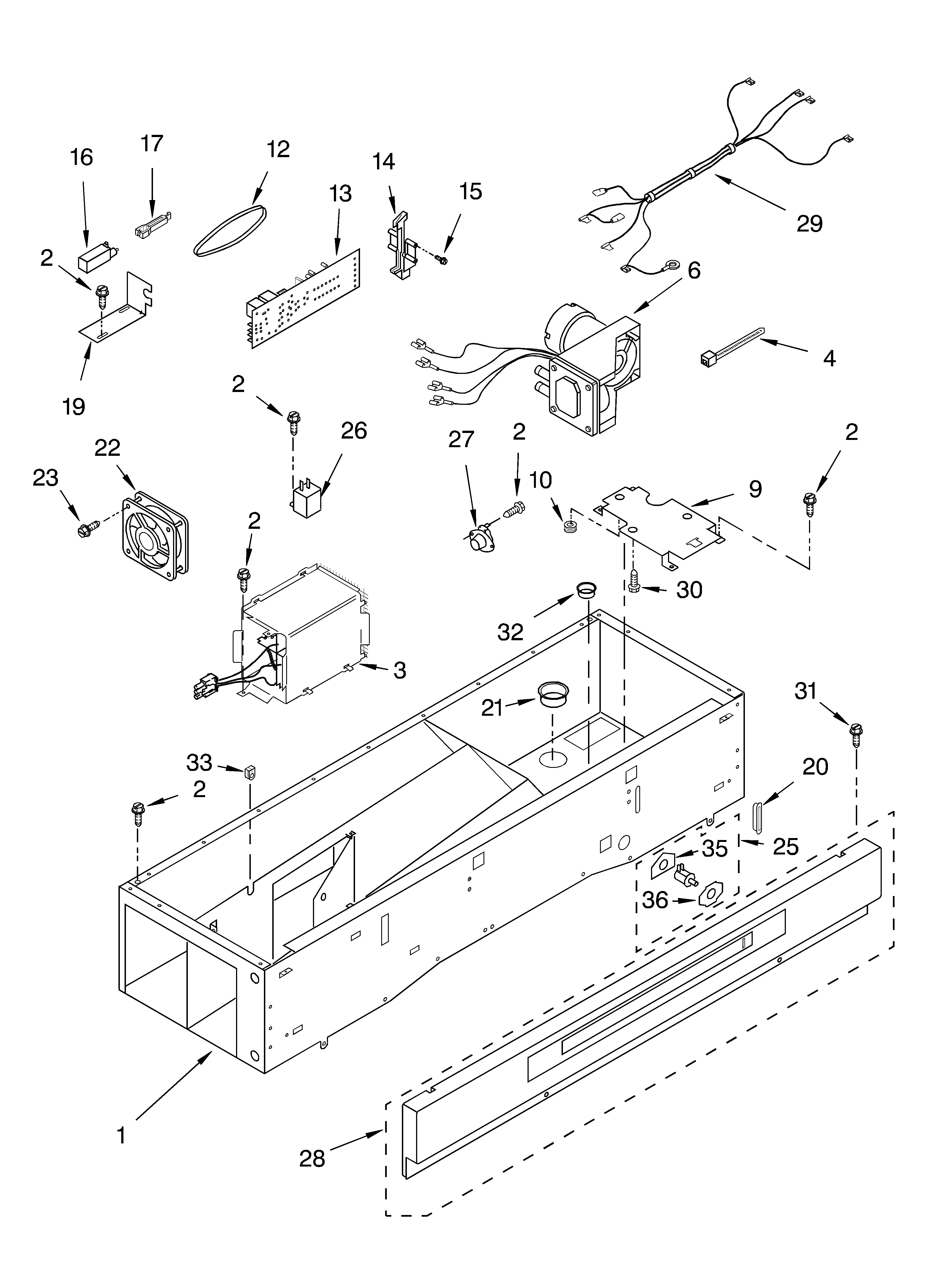 Top box parts