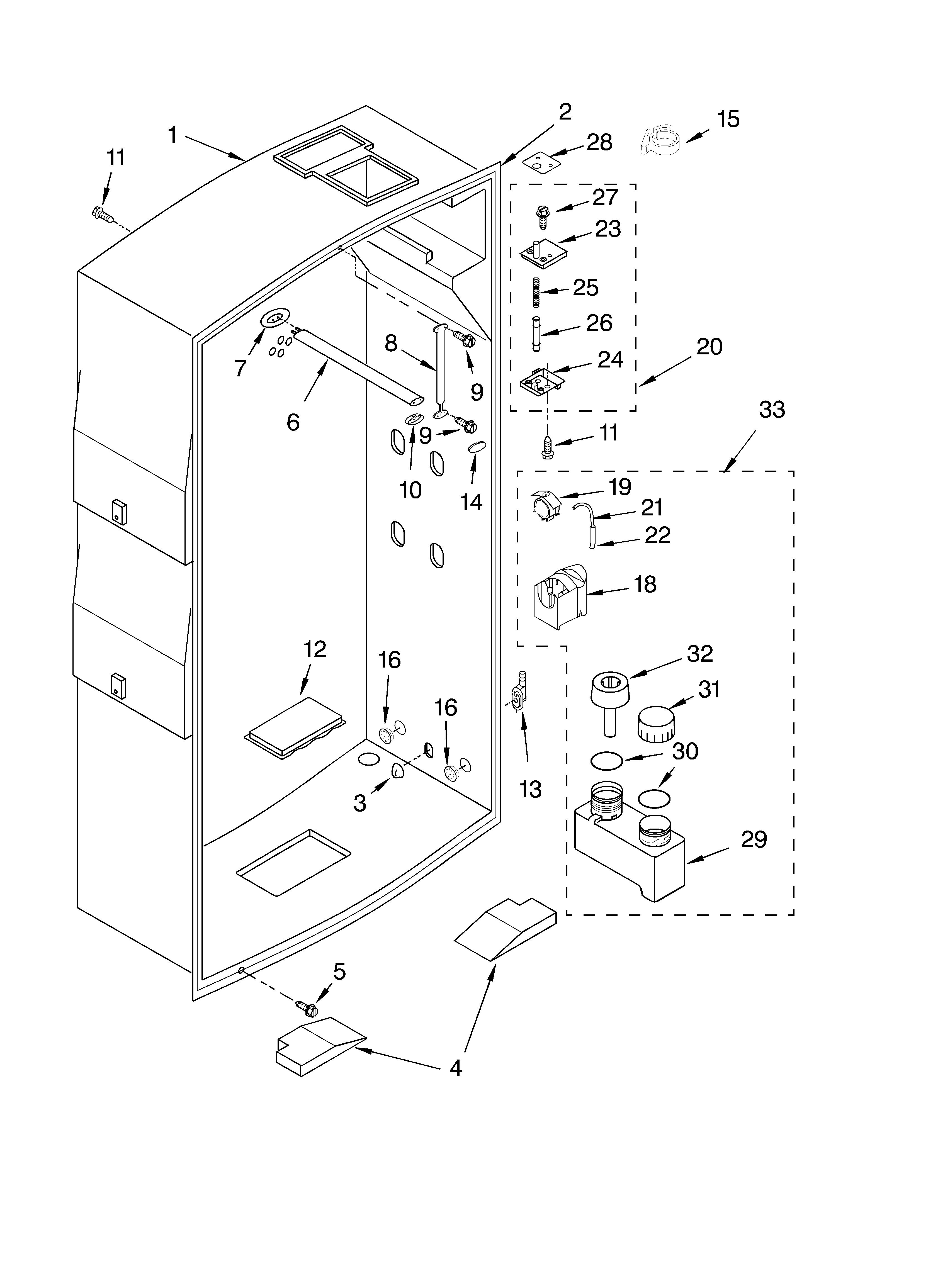 Liner parts