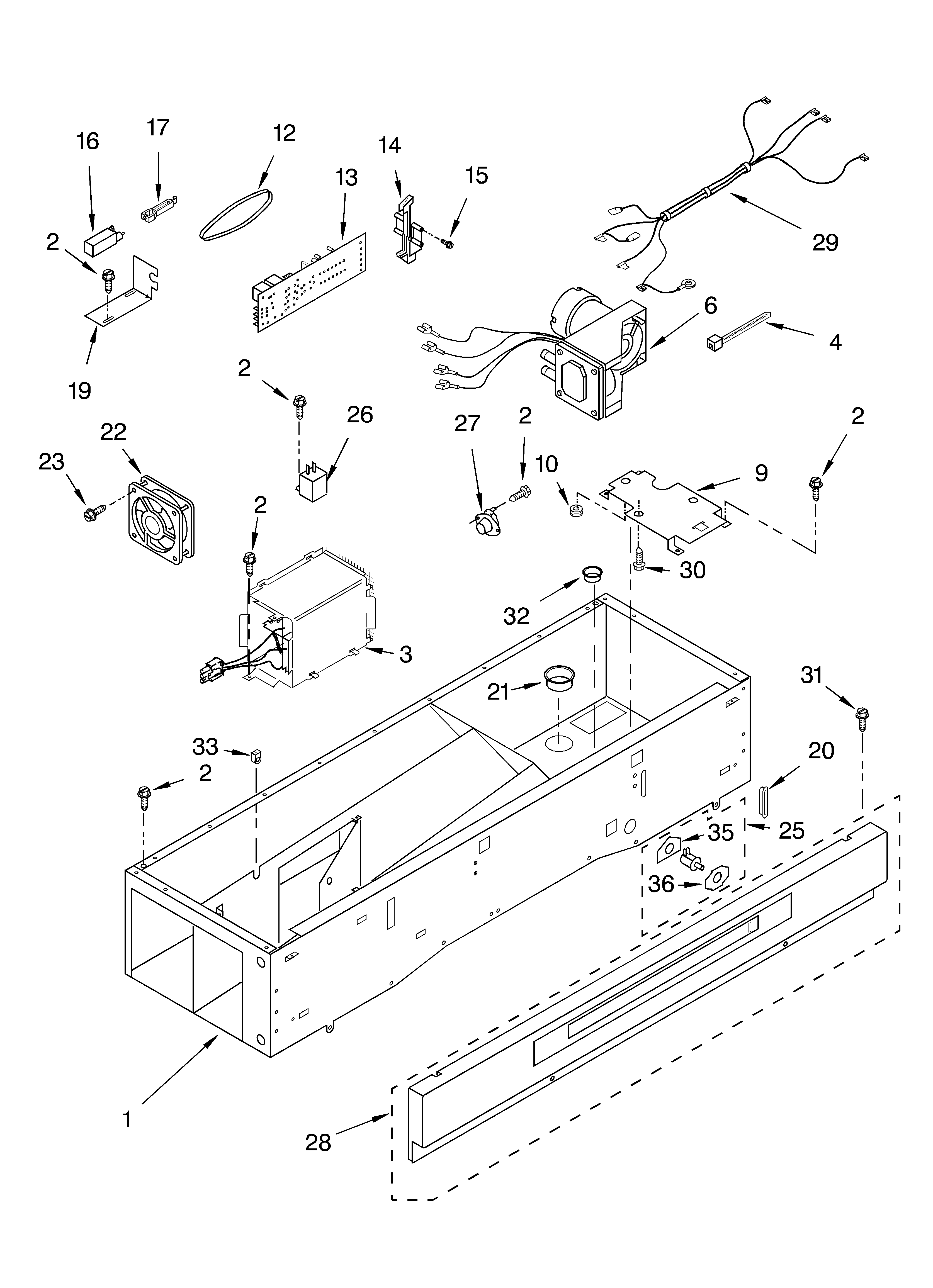 Top box parts