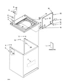 Top and cabinet parts