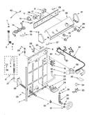 Controls and rear panel parts