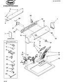 Top and console parts