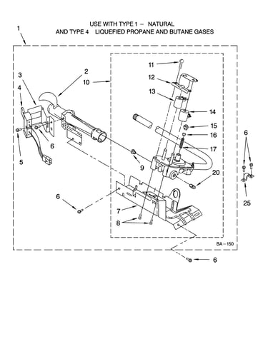 8318272 burner assembly