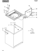 Top and cabinet parts