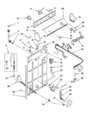 Control and rear panel parts