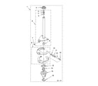 Crosley CAWB527MQ1 brake and drive tube parts diagram