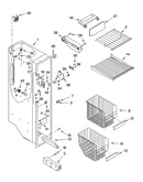 Freezer liner parts