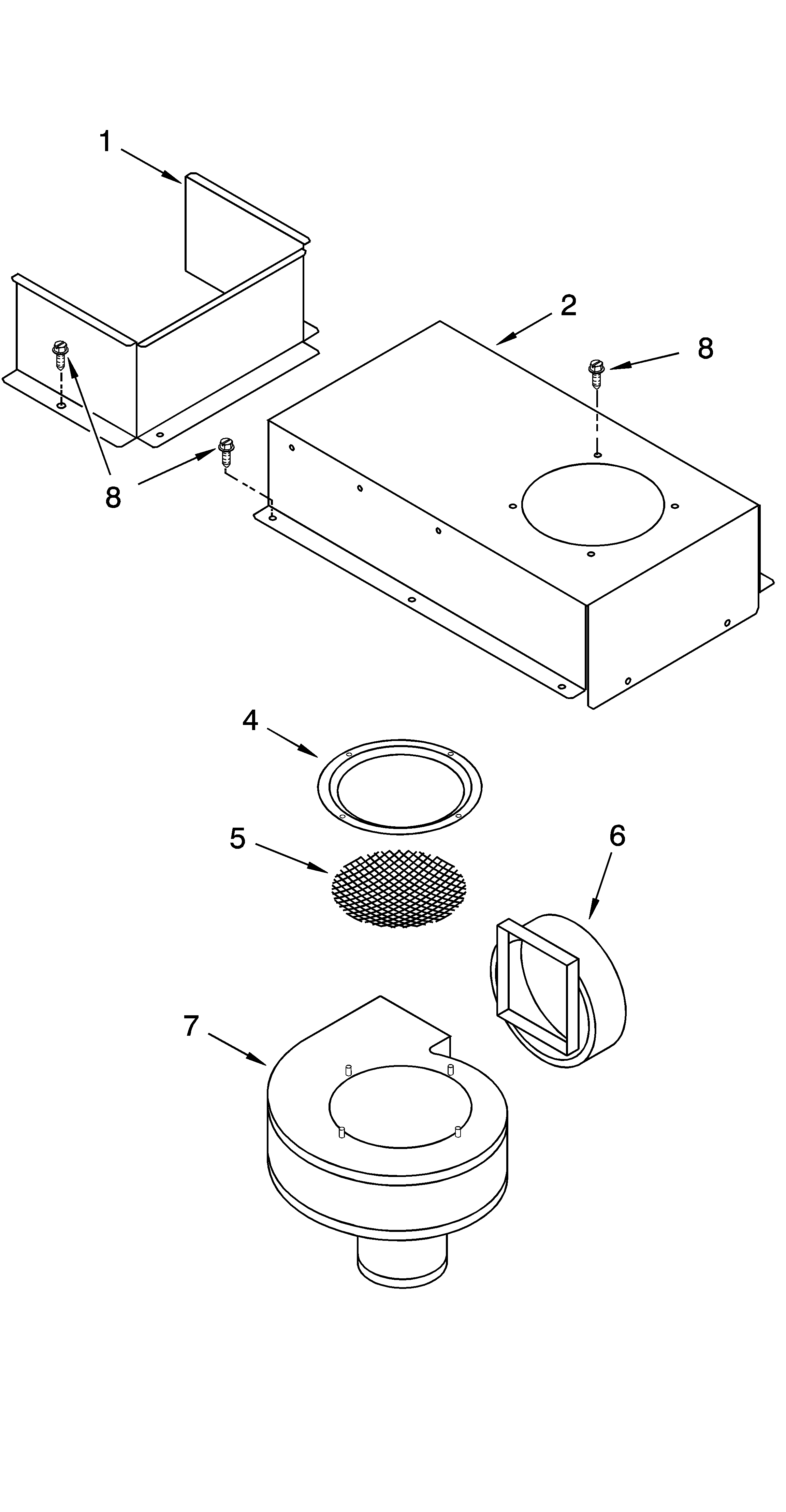 Blower unit parts, miscellaneous parts