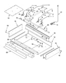 Burner box and manifold parts