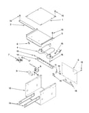 Internal warming drawer parts