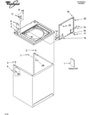 Top and cabinet parts