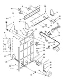 Control and rear panel parts