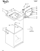 Top and cabinet parts
