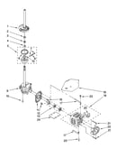 Brake, clutch, gearcase, motor and pump parts
