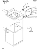 Top and cabinet parts