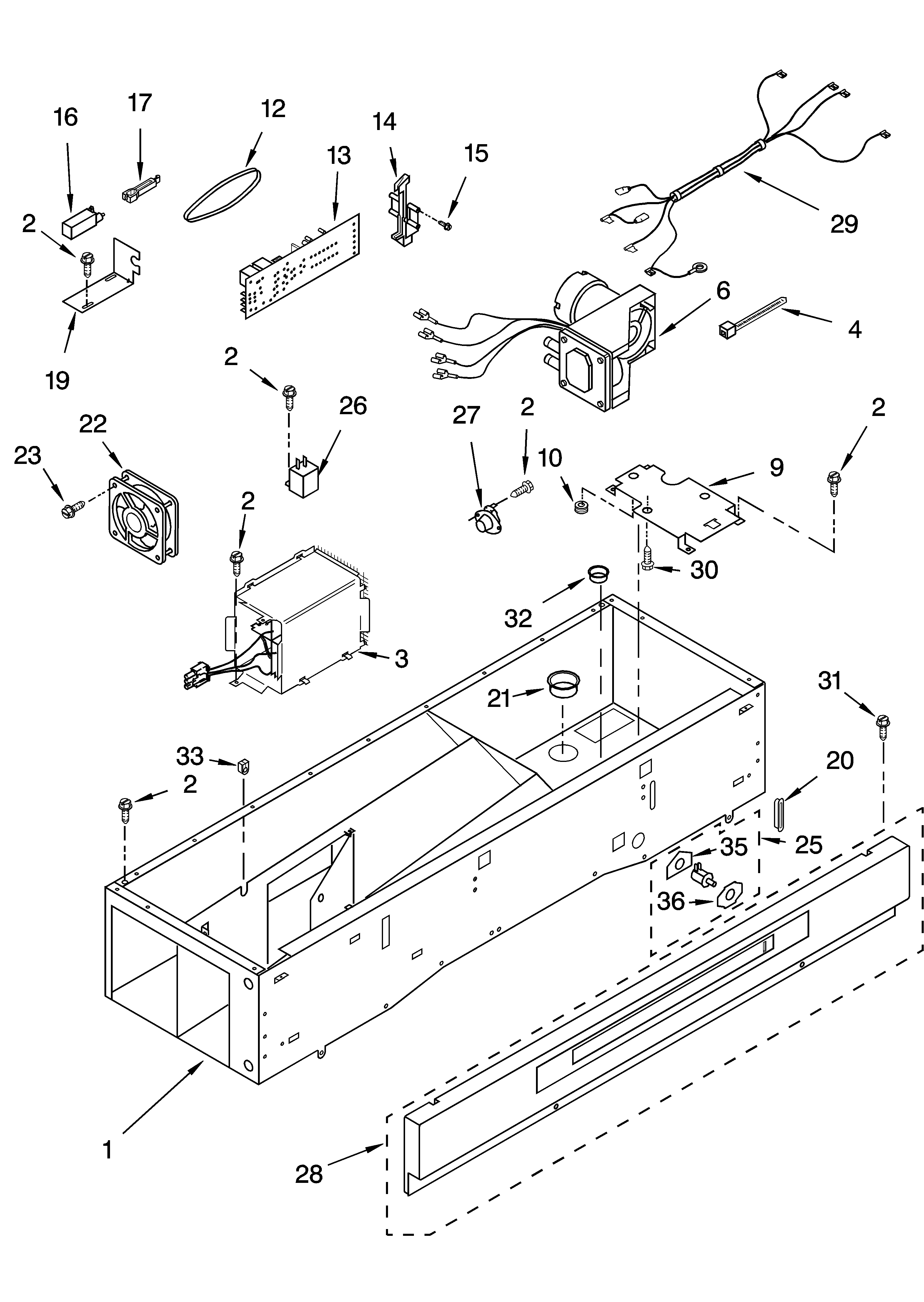 TOP BOX PARTS