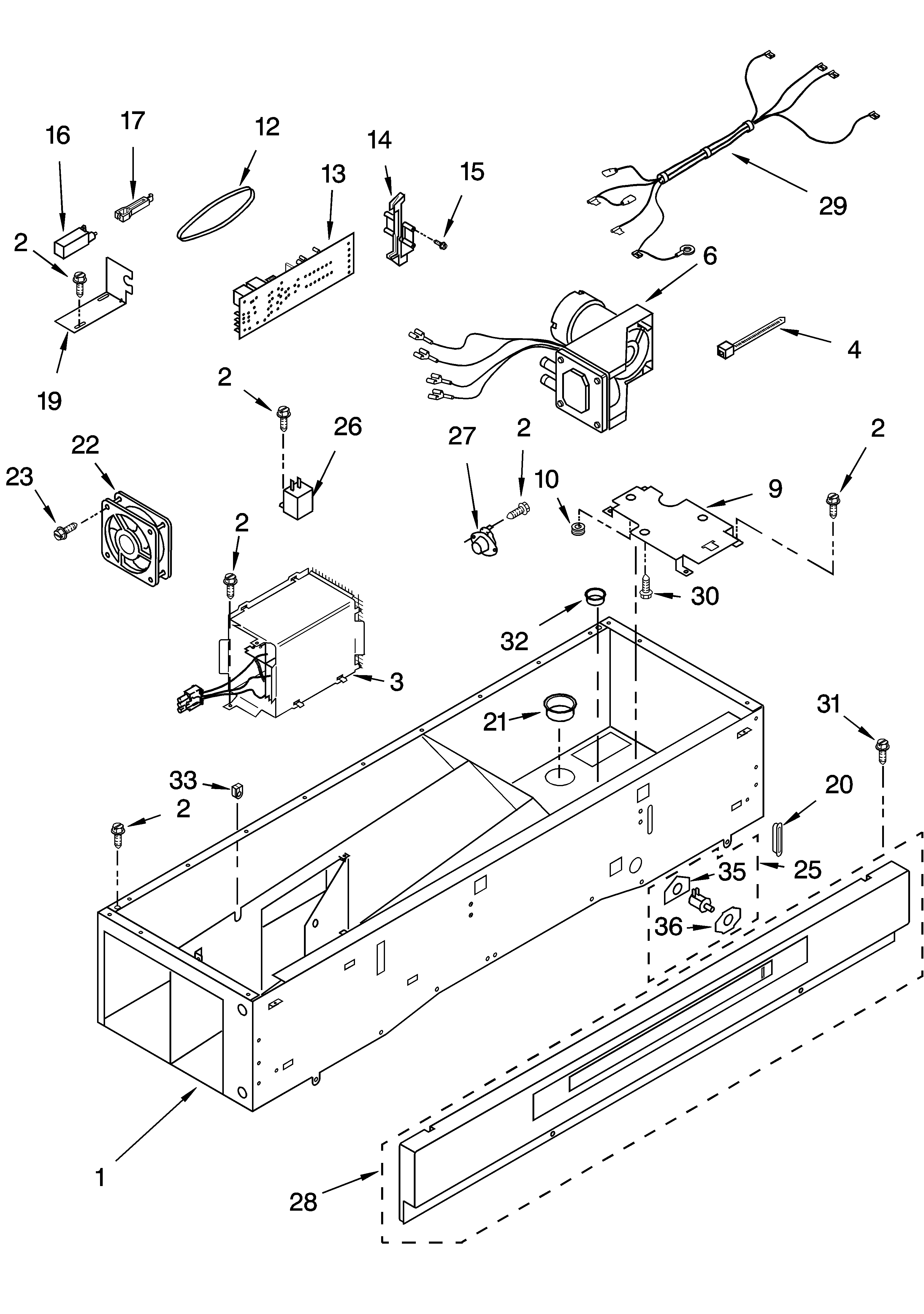 TOP BOX PARTS