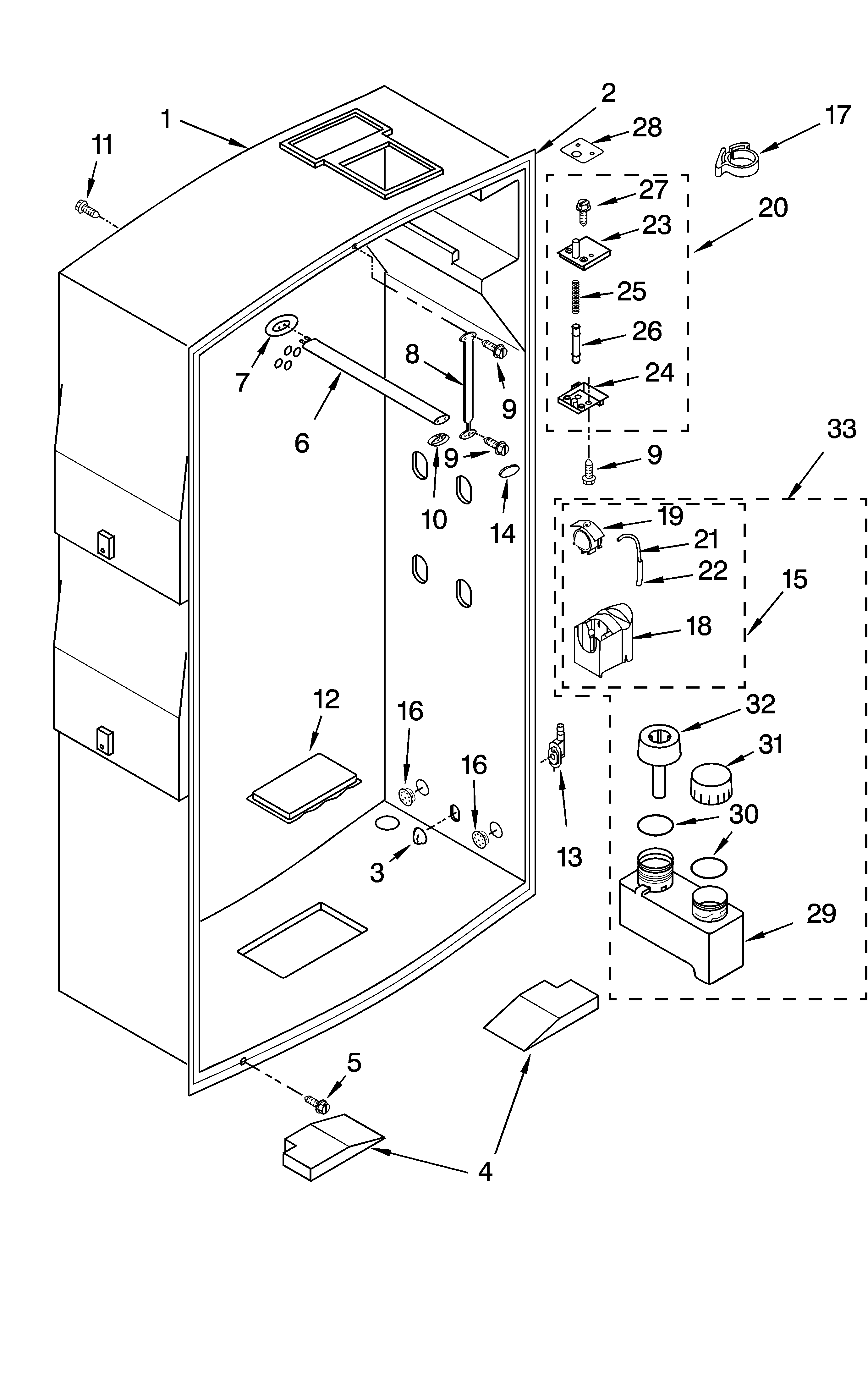 Liner parts