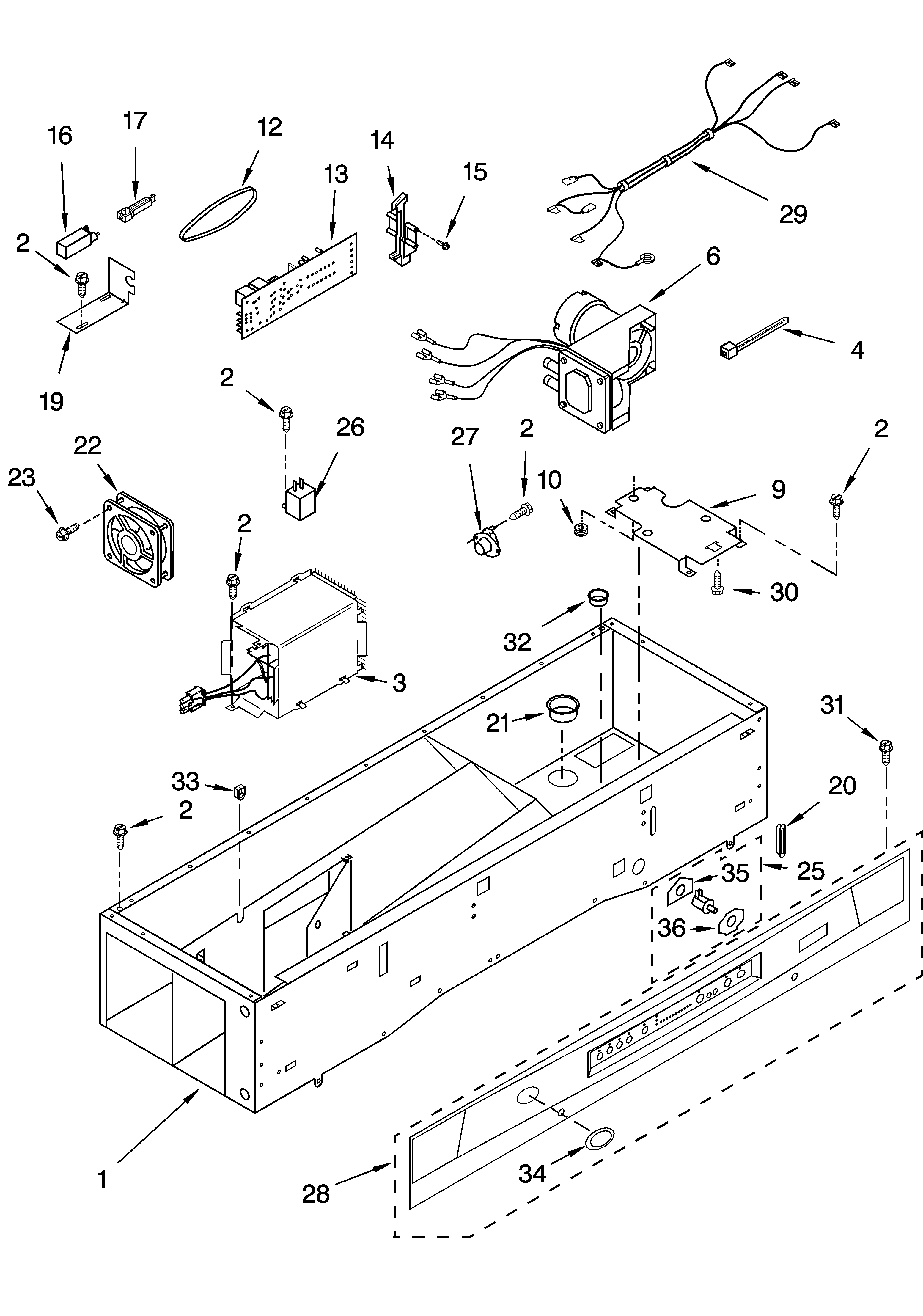 TOP BOX PARTS