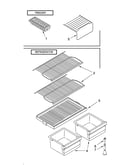 Shelf parts, optional parts