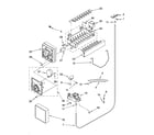 Kirkland SS25AFXLQ01 icemaker parts, parts not illustrated diagram