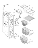 Freezer liner parts