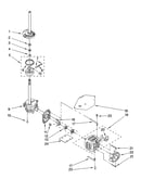 Brake, clutch, gearcase, motor and pump parts