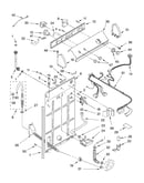 Controls and rear panel parts