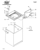 Top and cabinet parts