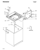 Top and cabinet parts