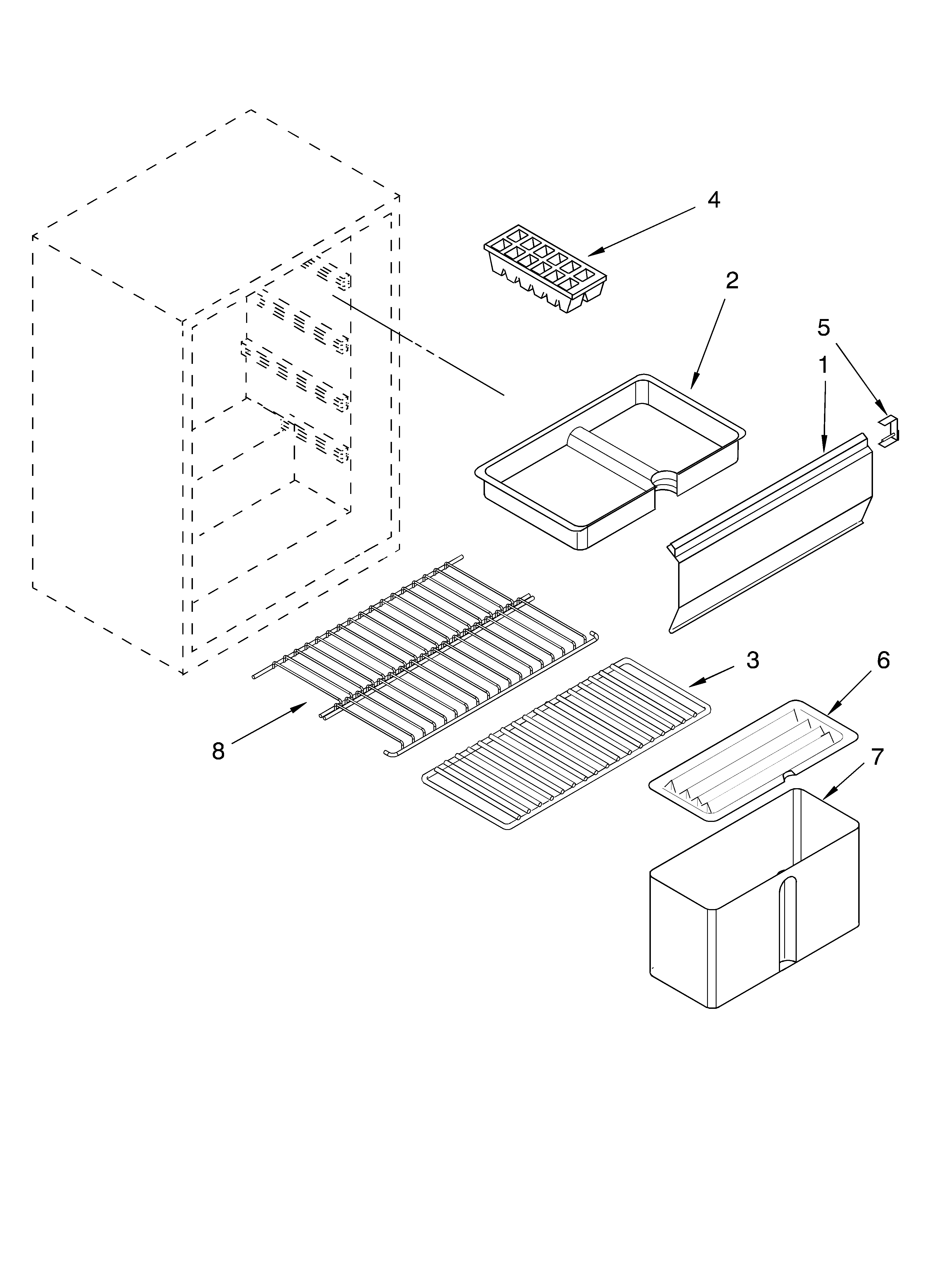 Shelf parts