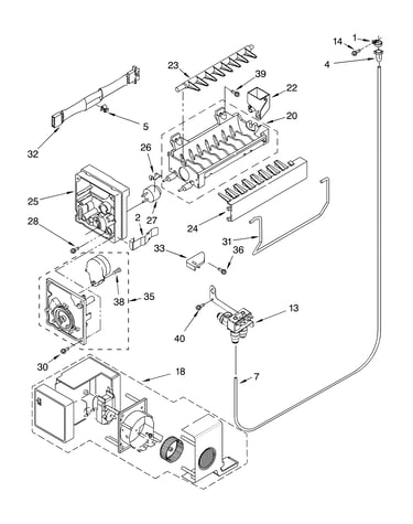 Icemaker parts