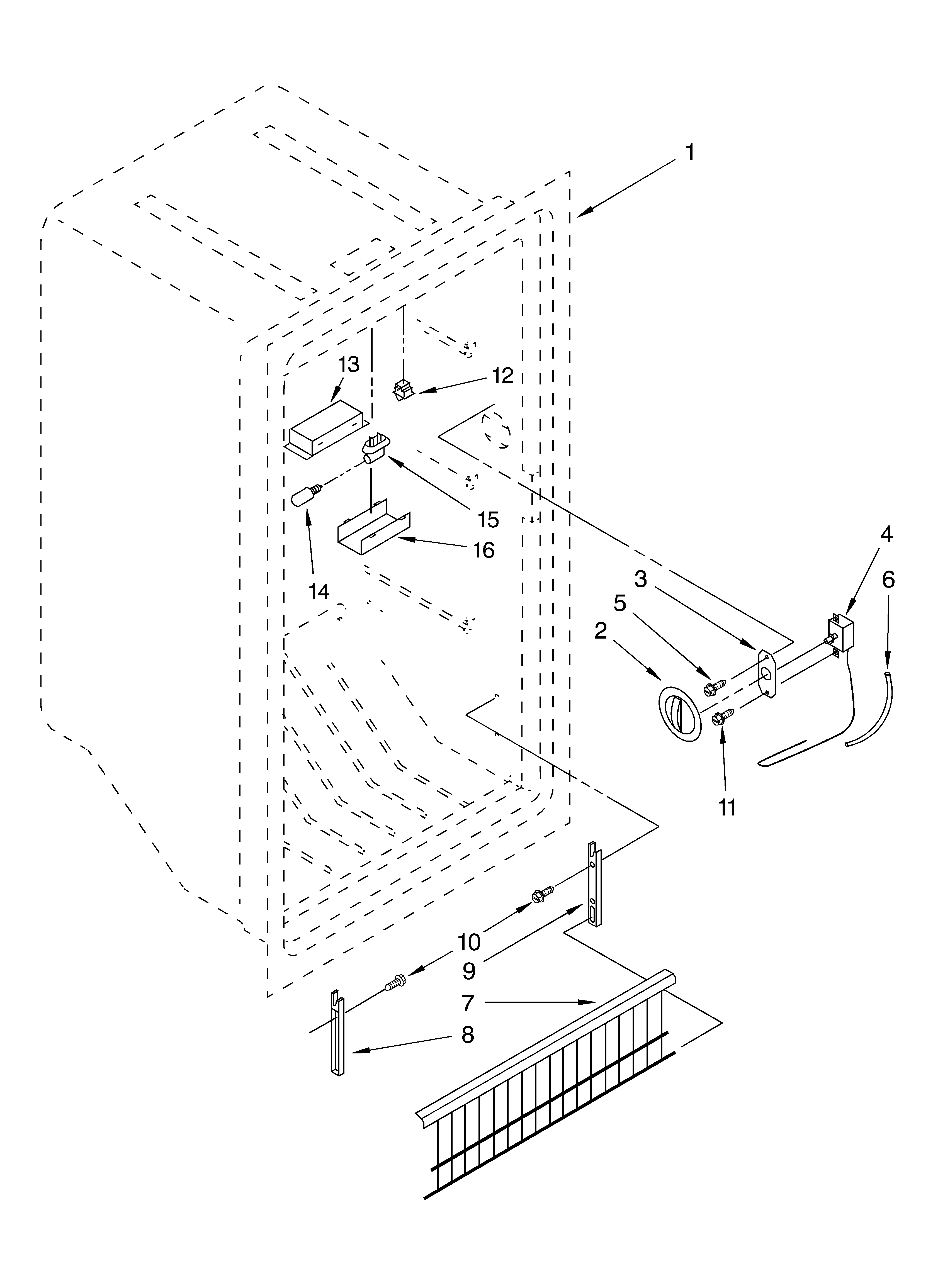 LINER PARTS PARTS NOT ILLUSTRATED