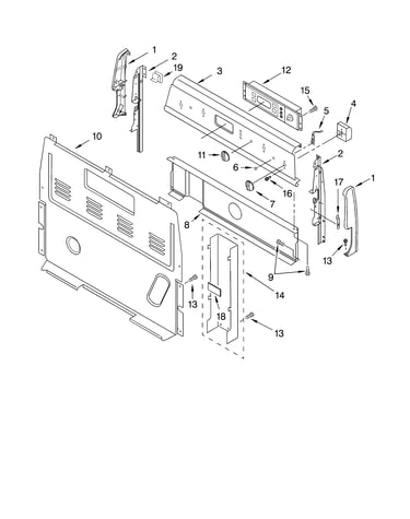 Control panel parts