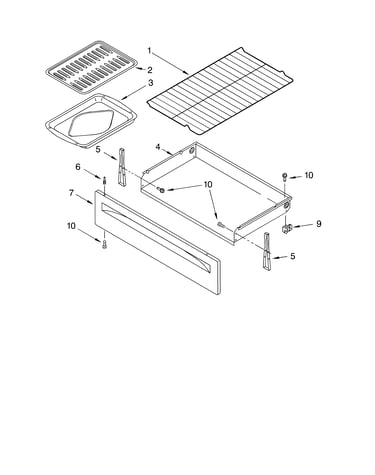 Drawer & broiler parts