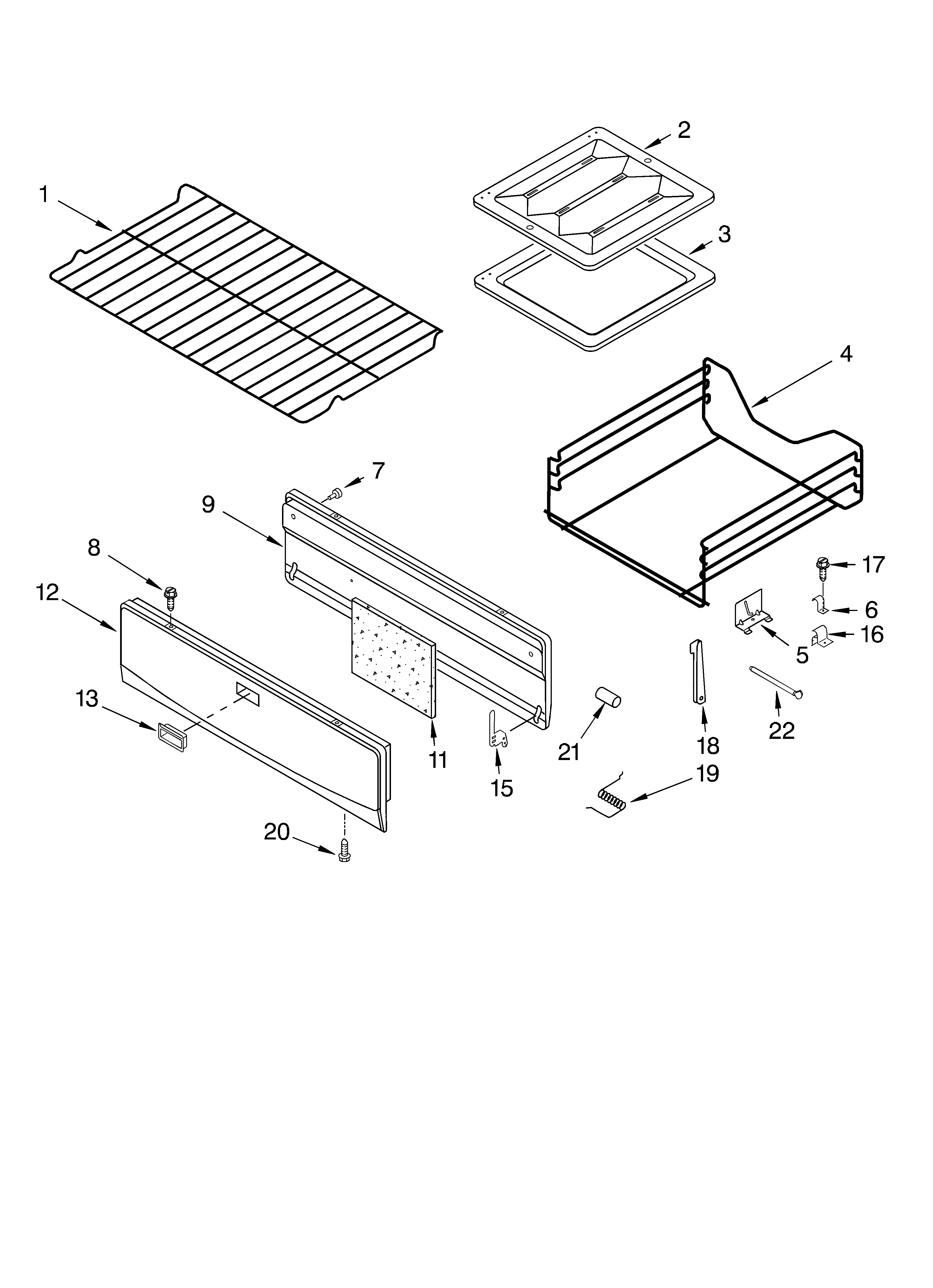 Oven & broiler parts
