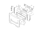 Roper FGS337KW2 control panel parts diagram