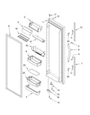 Refrigerator door parts