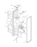 Freezer door parts