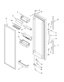 Refrigerator door parts