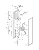Freezer door parts