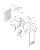 Air flow parts, parts not illustrated